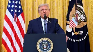 Donald Trump gives primetime address on election security
