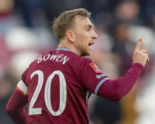 Jarrod Bowen during a West Ham game