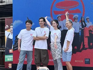 實境節目《請世界吃桌》18日舉辦「觀眾敲碗場」實體辦桌活動。（圖／記者 伍映澄 攝）
