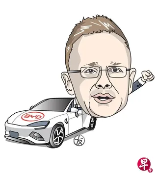 新闻人间：当匈牙利前外长变身比亚迪高管 （联合早报）