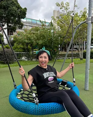 謝麗金形象親民。翻攝謝麗金臉書