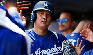 洛杉磯道奇球星大谷翔平。(美聯社)