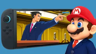 Mario vs Phoenix Wright.