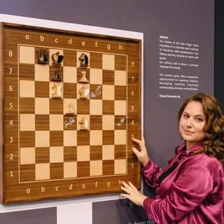 匈牙利西洋棋傳奇棋后波爾加（圖）婉拒接受總統提名。（圖取自facebook.com/JuditPolgarChess）