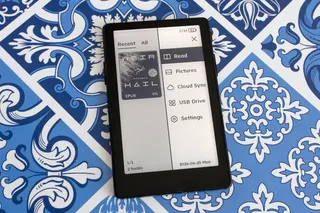 A photo of the Xteink X4 Pro e-reader’s user interface.