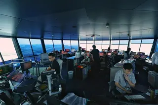Today, air traffic controllers manage about 2,000 flights a day, including around 1,000 arriving at and departing from Changi Airport.