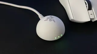 The orbtastic dongle for the Razer Viper V4 Pro.