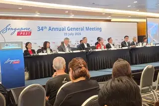 SingPost’s 34th annual general meeting at Suntec Singapore lasted around two and a half hours, with 12 resolutions approved.