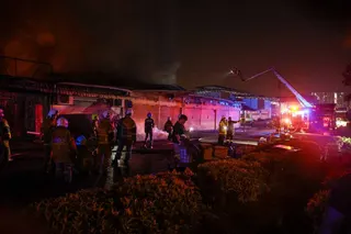 A fire at the Selangor Wholesale Market here involved a shop selling electrical goods and kitchen equipment, the Fire and Rescue Department has confirmed. — NSTP AHMAD UKASYAH