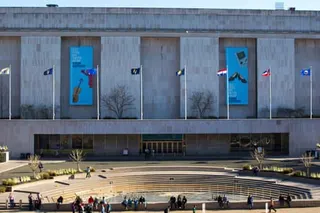 Outside view of museum