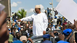 Former President Macky Sall returns to Senegal as part of campaign for U.N. secretary-general job