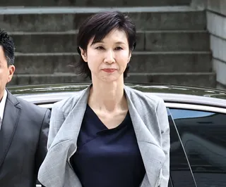 崔泰源的前妻是韩国前总统卢泰愚的女儿卢素英。（法新社）