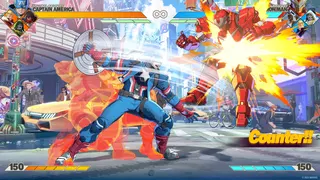 Marvel Tokon gameplay screenshot.