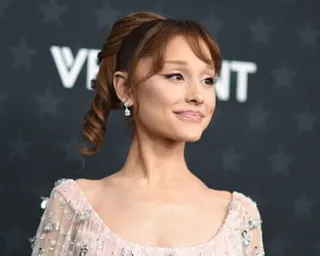 Ariana Grande at the Critics Choice awards in Los Angeles in January.