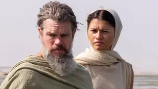 Matt Damon and Zendaya in The Odyssey
