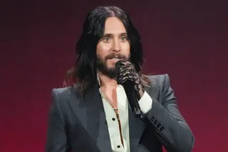Jared Leto at CinemaCon in Las Vegas in April 2025. Photo: AP