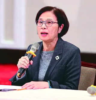 台行政院前政務委員兼經貿辦總談判代表楊珍妮。(本報系資料照)