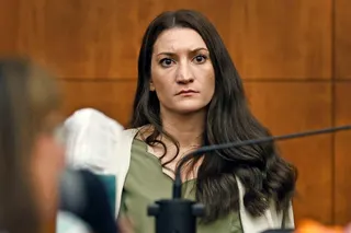 Lindsay Clancy is seen during jury selection in her triple murder trial in Plymouth, Massachusetts, on July 22. Photo: Reuters