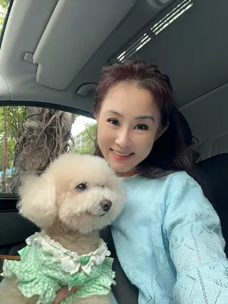 兵家綺笑稱立遺囑非遺言，生活依然溫馨自在。（圖／翻攝自兵家綺臉書）