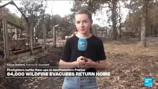 Tens of thousands of French wildfire evacuees allowed to return home