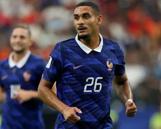 Maxence Lacroix during France’s World Cup semi-final against Spain