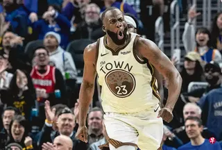 格林自进入NBA以来一直效力于勇士，并曾经帮助球队四夺总冠军。 （法新社）