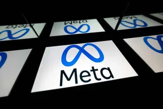 Meta shares sank as much as 12 per cent in after-hours trading after its profits fell short of Wall Street expectations. — AFP pic