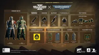 A graphic showing each of the previously mentioned DLC items
