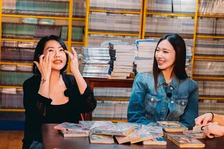 小S(左)對女兒Elly的表現相當感動。圖／東森綜合台提供