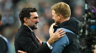 Yasir Al-Rumayyan and Eddie Howe