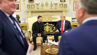 Zelenskyy meets with Trump at White House