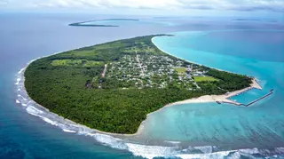 An aerial view of Nauru, now officially known as the Republic of Naoero after the Pacific island nation restored its traditional name. — Unsplash pic