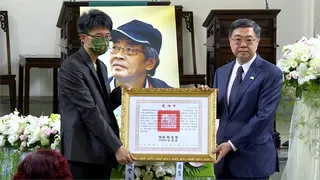 林榮基逝世告別式　卓榮泰代頒褒揚令一生捍衛自由