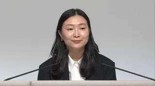 sony cfo lin tao speaking at earnings announcement conference