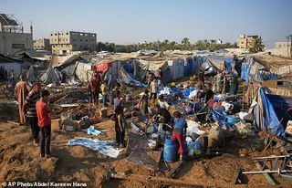 In Gaza, Israeli strikes left a huge crater at a hospital less than 48 hours after President Trump said Hamas and Israel had agreed to advance a ceasefire plan
