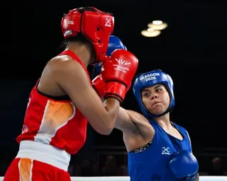 Tuvalu’s Tarona Taafaki (right)