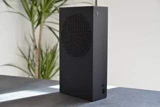 The black 1TB Xbox Series S console