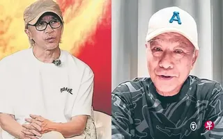 李修贤（右图）对周星驰酸言酸语。 （取自网络）