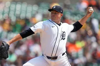 Tarik Skubal in action.