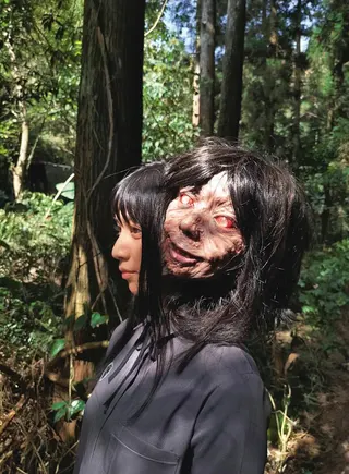 鄭煒齡飾演的角色原型脫胎於伊藤潤二漫畫人物富江。（奇蹟映畫所提供）