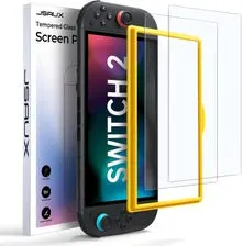 JSAUX 2-Pack Anti-Glare Screen Protector for Nintendo Switch 2