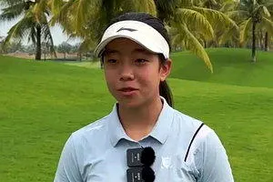 劉國梁女兒在高球領域打出名號。（取材自九派新聞）