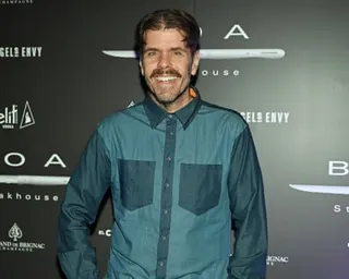 a man smiling