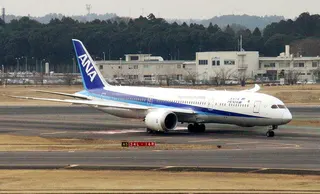全日空（ANA）客機示意圖，非新聞事件圖。(路透)
