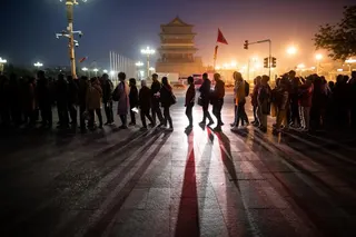 随著房地产市场持续低迷，中国各地方政府的财政面临挑战。（法新社档案照）