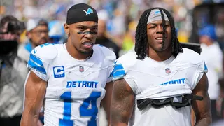 Amon-Ra St. Brown and Jahmyr Gibbs
