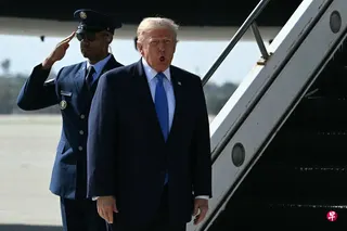 美国总统特朗普坚称伊朗有意达成协议，以结束持续数月的美伊冲突。 （法新社）