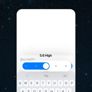 A screenshot of ChatGPT’s new slider.