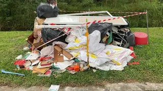 乱丢逾千公斤住家和装修废料 男子遭罚8000元