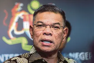 Datuk Seri Saifuddin Nasution Ismail. BERNAMA FILE PIC